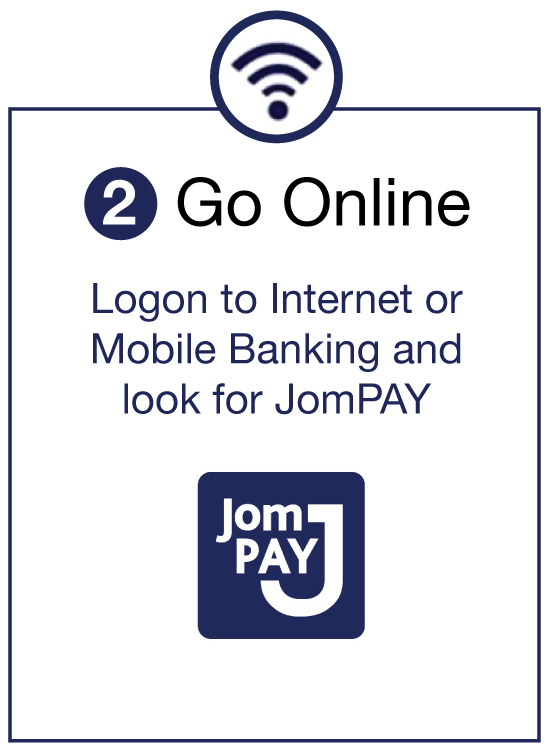 JomPAY Step 2 Go Online